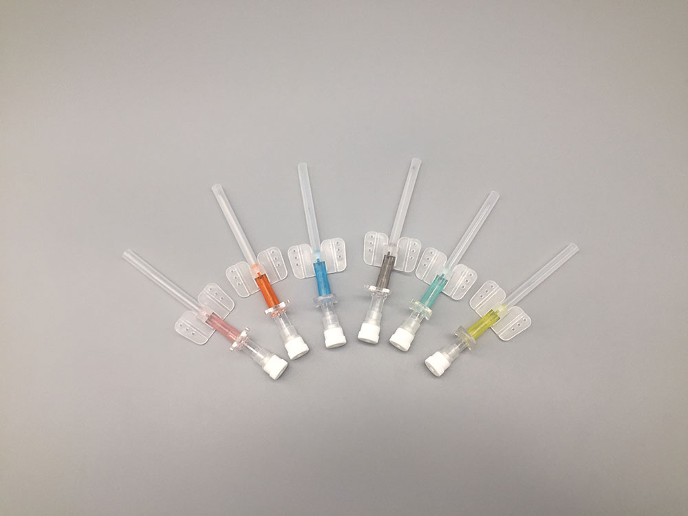 IV catheter-with wings