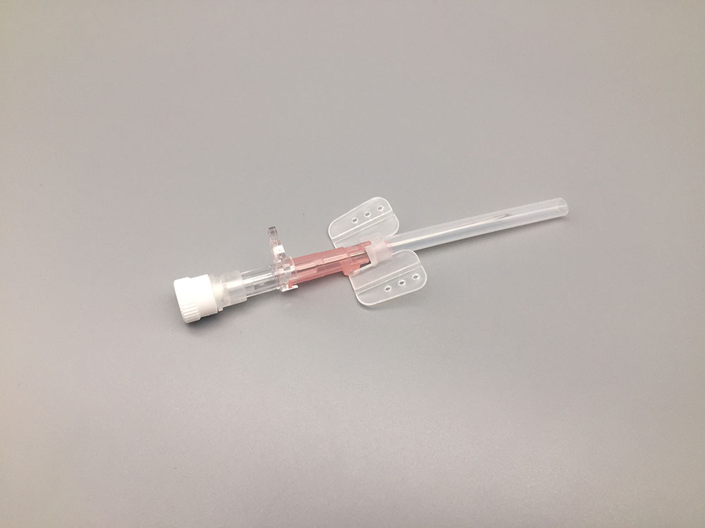 IV catheter-with wings